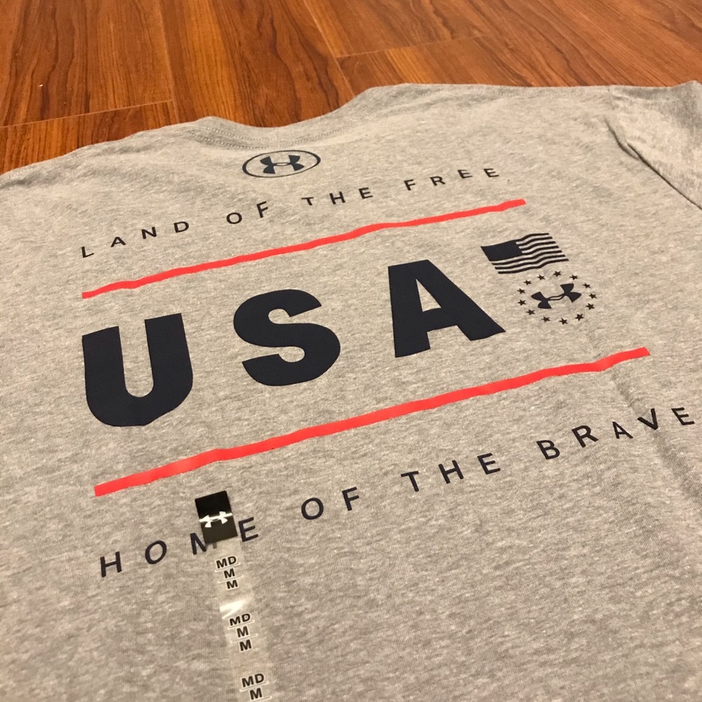 Under Armour USA Freedom Back